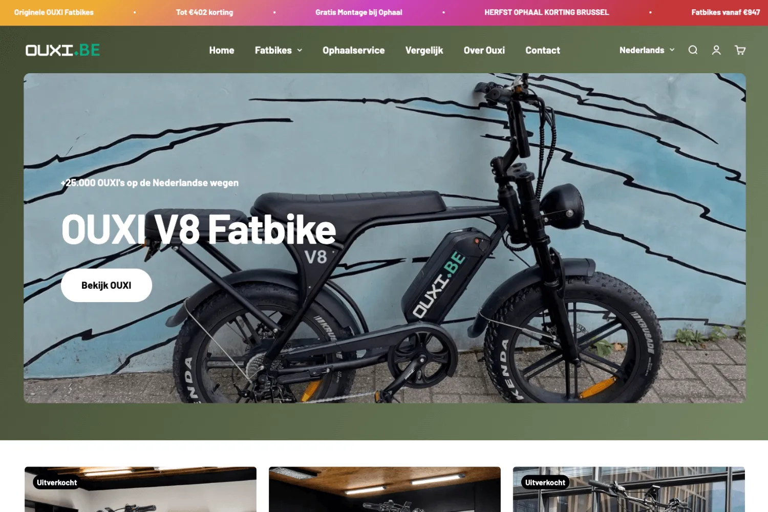 Website van OUXI.be